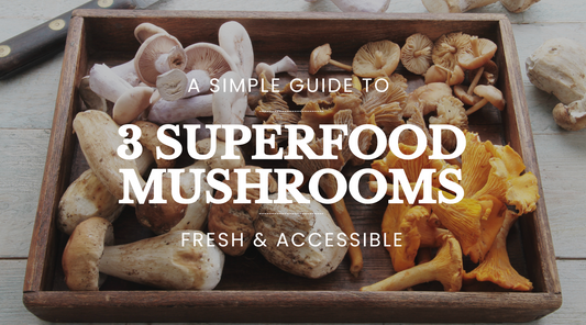 The 3 accessible Superfood mushrooms