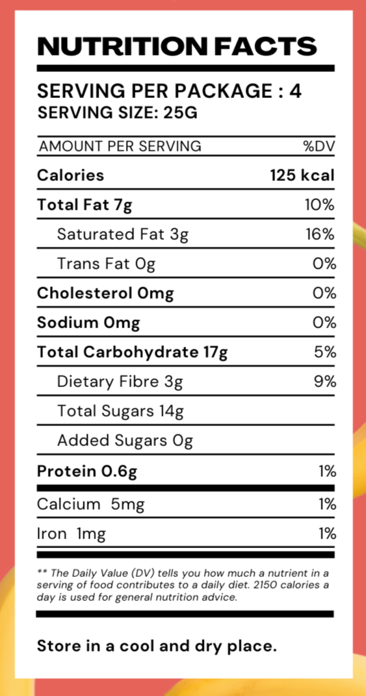 nutrition benefits, smol delight banana crunch, available at yu taie, clean eating made easy