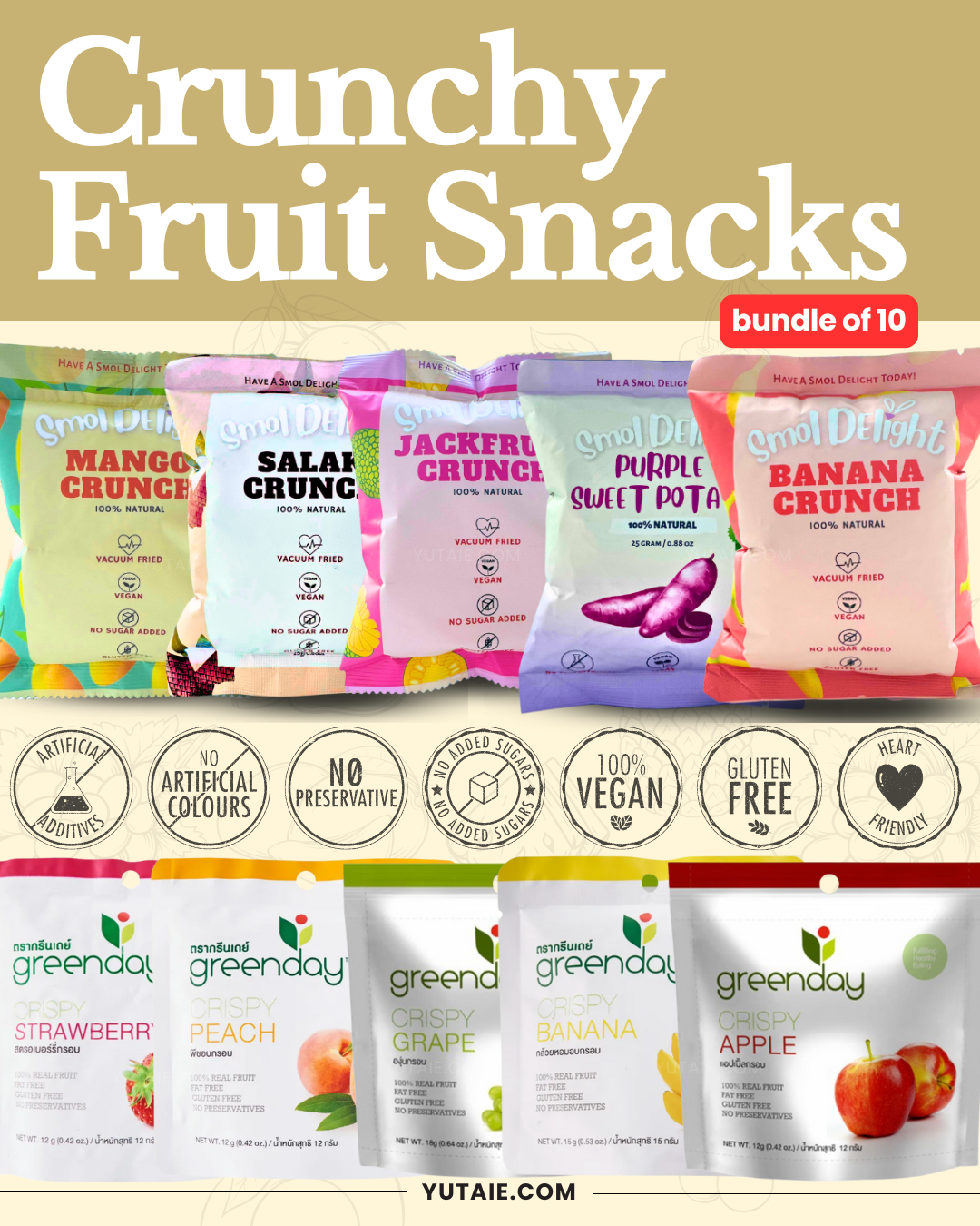 Crunchy Fruit Snacks Bundle Box