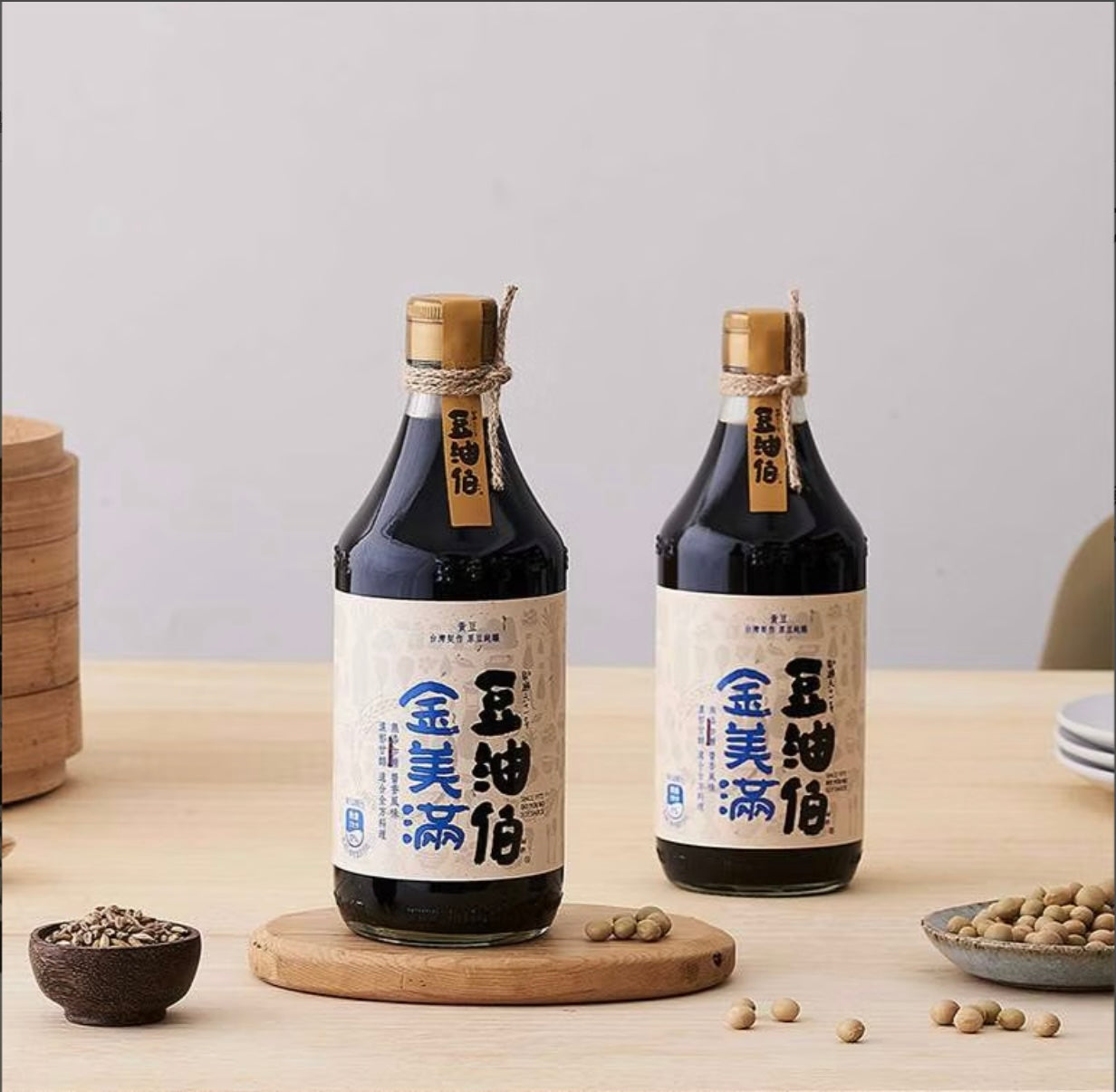 Golden Smile 金美满 Naturally Brewed Soy Sauce, 500ml, Taiwan