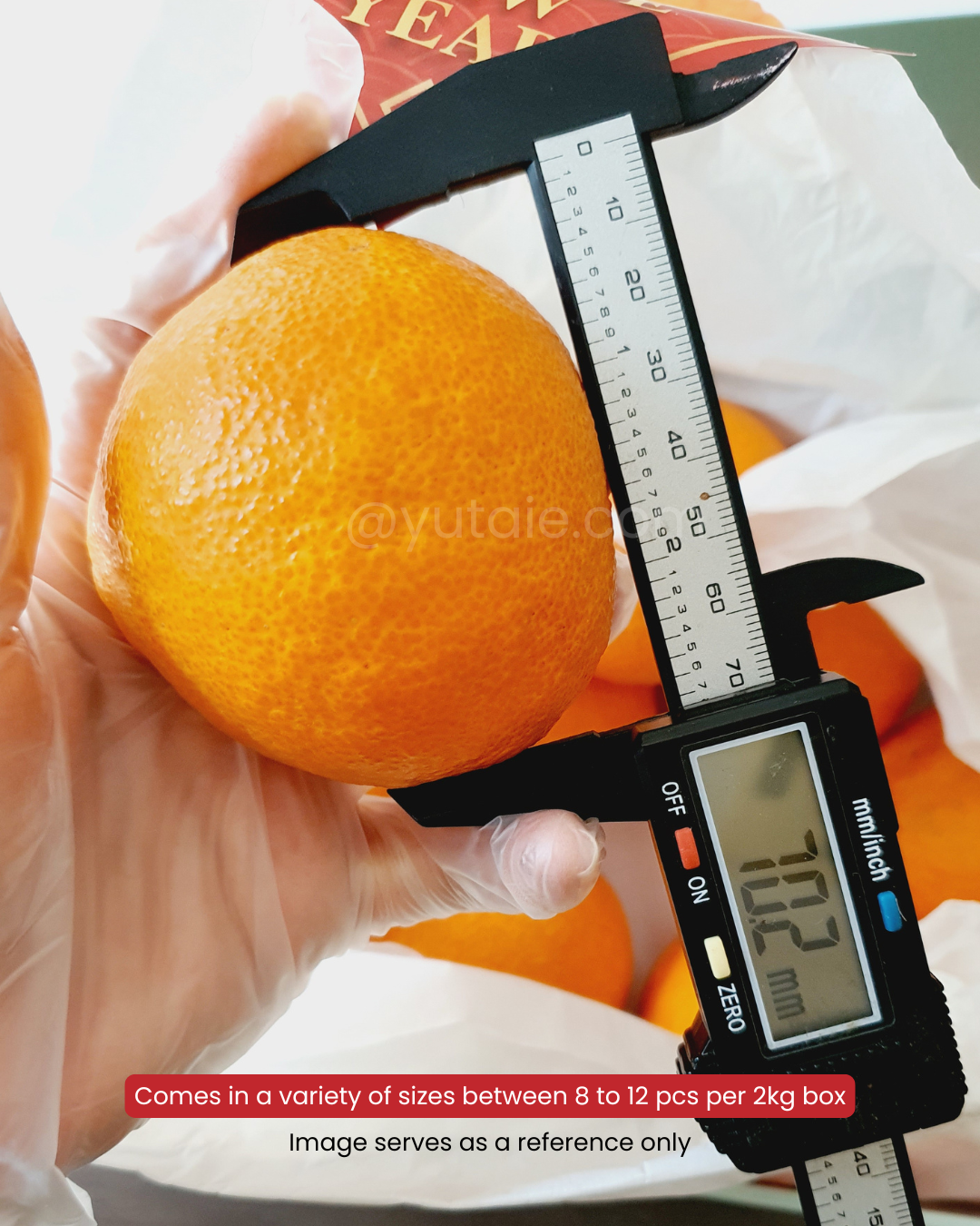 Premium Aiyuan Mandarin Oranges Box, China - 2kg (8 to 12pcs)