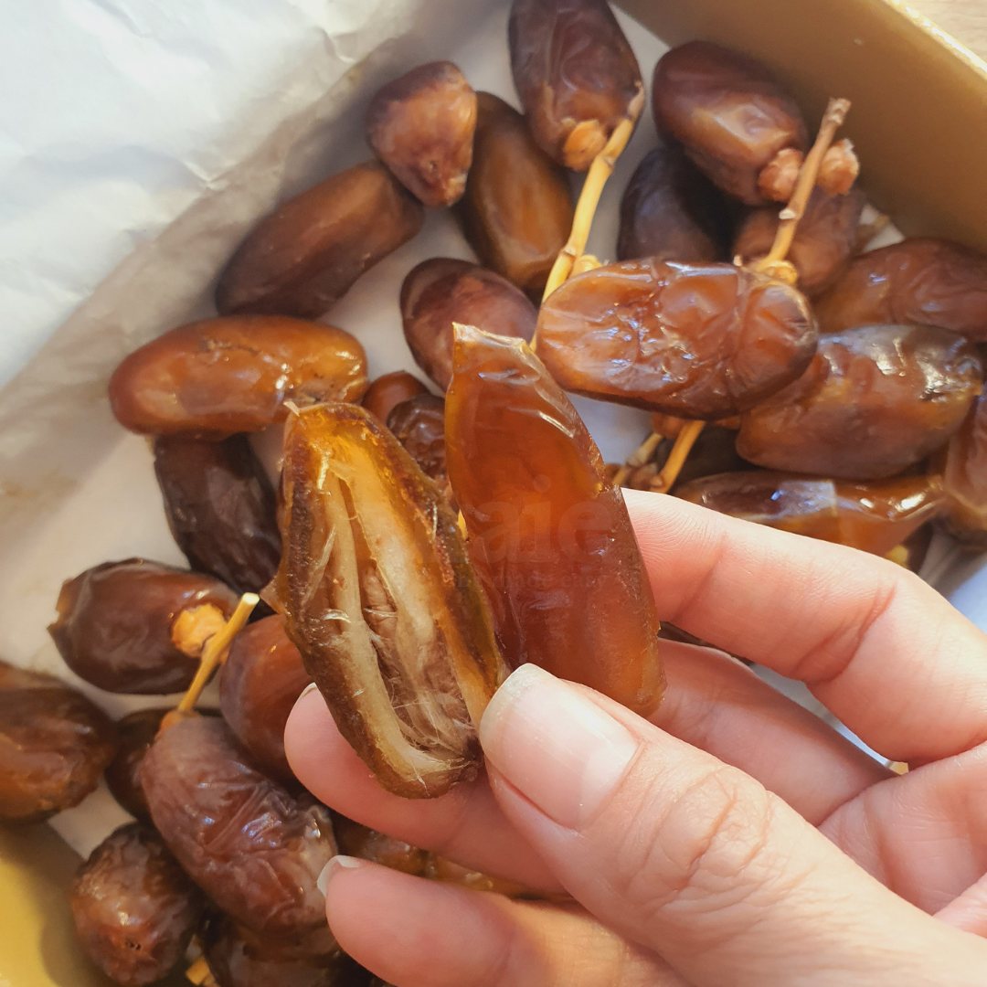 Premium Deglet Nour Dates, 500gm, Algeria