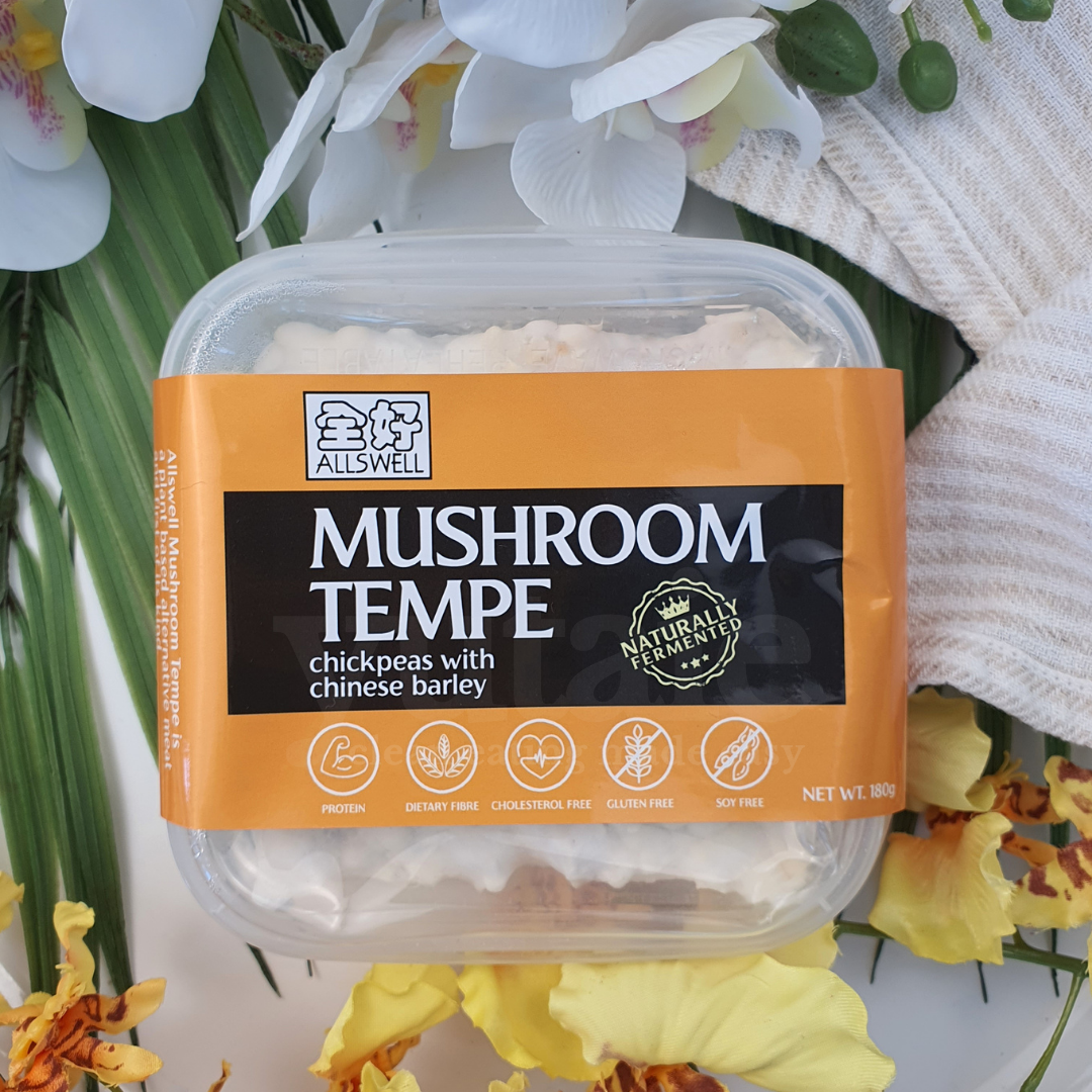 Mushroom Tempe, 180gm - Chinese barley