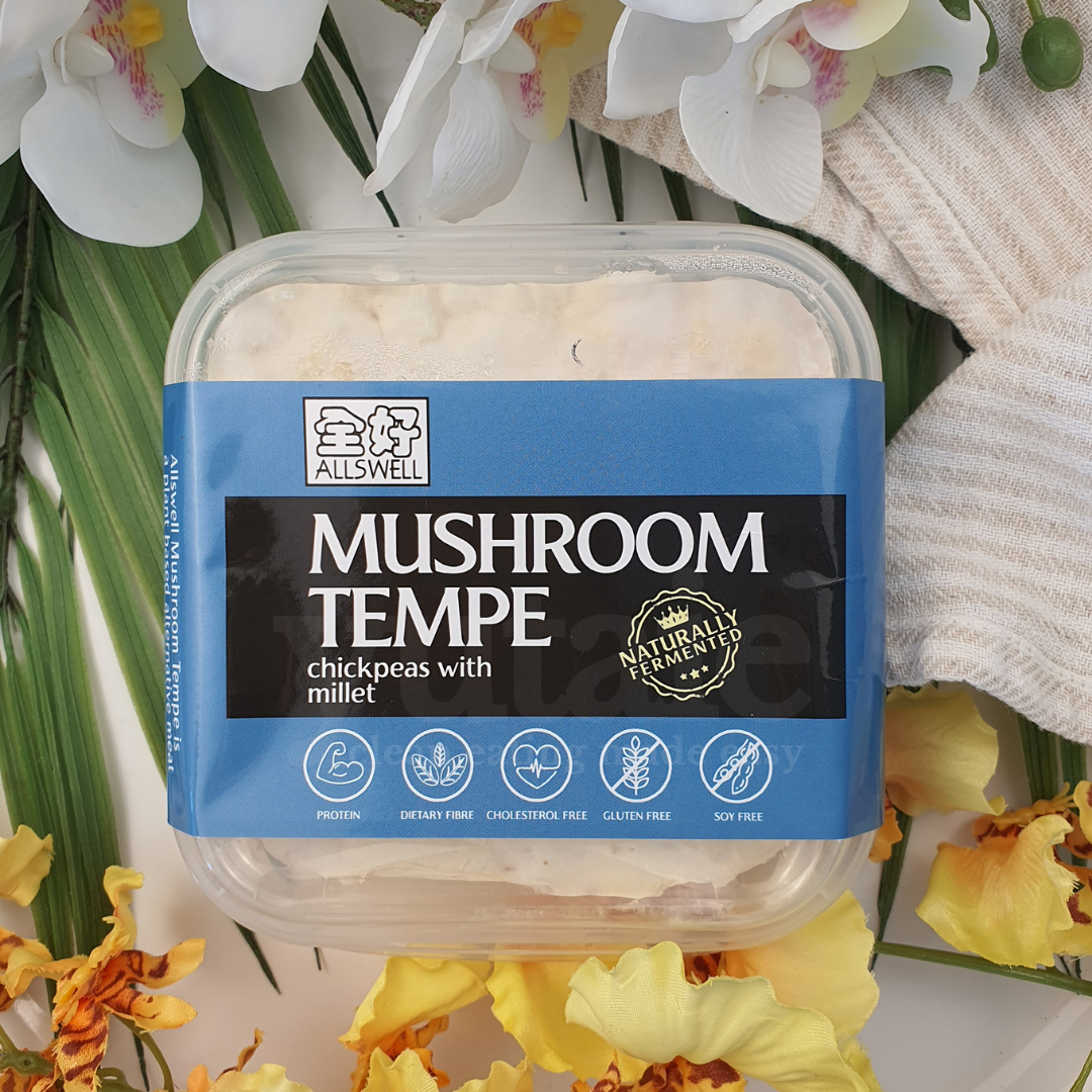 Mushroom Tempe, 180gm - Millet